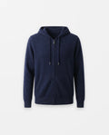 Merino wool zip
